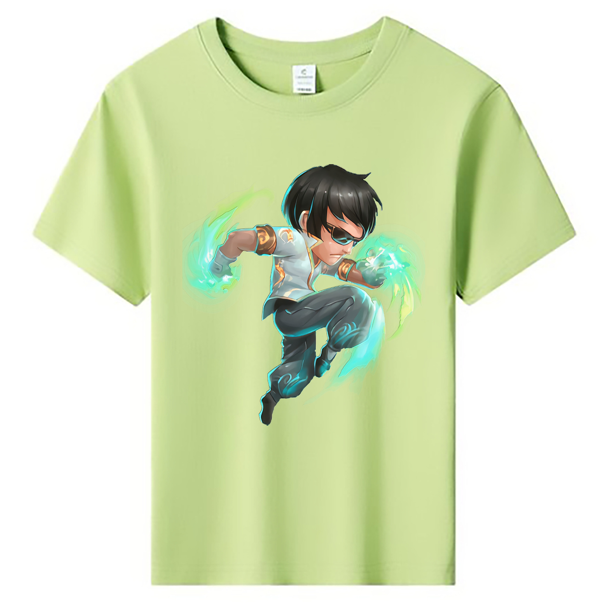 （画像用） リーグ・オブ・レジェンド League of Legends LOL 綿100％キッズTシャツ（フロントプリント）